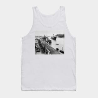 Boat Train at Weymouth Docks, August 1929. Tank Top